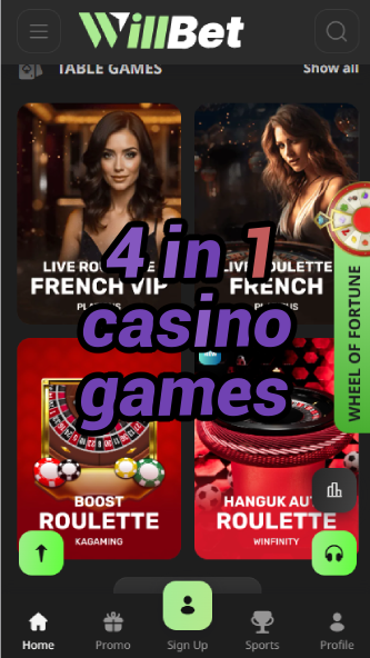 4 in 1 Casino Games - Multi-Game Tables-bethlehamcasino.casinoorder.vip