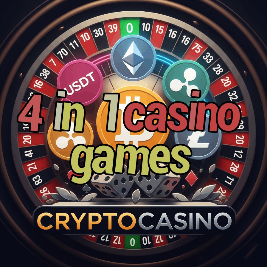 4 in 1 Casino Games - Multi-Game Tables